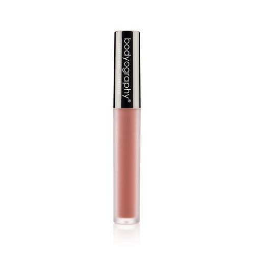 Bodyography Lip Lava Liquid Lipstick - Long-Lasting Lipstick - Bright and Bold (Exposed (Matte Light Coral Nude))