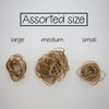 BAZIC Rubber Bands, Assorted Size 2 Oz./ 56.70 g, Made in USA Elastic Stretchable Bands for Bank Paper Bills Money Dollars File Folders, 1-Pack