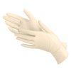 Green Direct Disposable Latex Gloves Powder Free Cleaning Gloves Size Small, Pack of 100