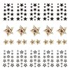 Star Temporary Face Tattoo,Fake Stars Tattoos Sticker for Adult Kids Halloween Costume Accessories and Parties,15-Sheet