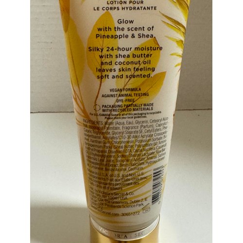 Generic Natural Beauty Pineapple & Shea Hydrating Body Lotion With Shea Butter & Coconut Oil (8oz) 24-Hour Moisture