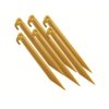 Coleman Tent Pegs, 9-Inch Long Durable Plastic Tent Stakes, 6-Pack