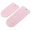 Silicone Pouch 2pcs Heat Resistant Pouch for Curling Irons for Hair Straightener for Home Use for Salon(Nordic powder)