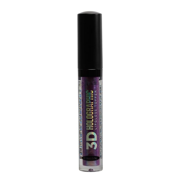 ELEGANI 3D Holograpic Lip Gloss Topper - Purple