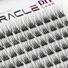 PARK SEONG HEE MIRACLE LASH DIY False Eyelashes, Lash Clusters, Lengthening Wisps 9mm-16mm Contact Lens Friendly, Easy to Apply, Reusable Strip Lashes (E5-280, 12mm) Thickness 0.03mm Lash Clusters