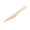 Birchware Classic Knives 6.5" - (100 Count) Compostable Wooden Knives, Biodegradable Party Supplies, Sturdy, Heat Tolerant and Eco-Friendly.