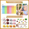 Farm Animals Party Favors Supplies 108 Pcs Birthday Party Decorations Goodie Boxes Bubble Wands Stampers Rubber Pigs Figures Keychains Pull Back Cars Slap Bracelets Stickers Toys For Kids Boys Girls