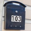 Outus 240 Pieces 10 Sheets Numbers Stickers Mailbox Numbers Self Adhesive Vinyl Numbers for Residence and Mailbox Signs (2 Inch, Black on White)