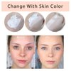 YEUGSCKA Color Changing Foundation, 2 Pack, Liquid, Moisturizing, Sunscreen, 30ml