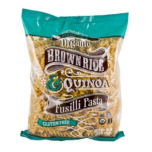 Trader Joe's Organic Brown Rice & Quinoa Fusilli Pasta (Gluten Free)