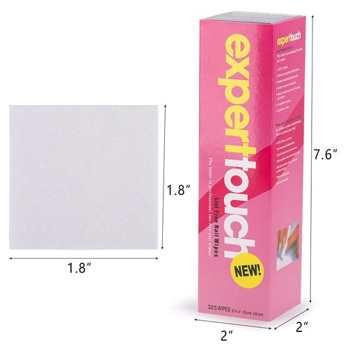 BTYMS 650 Pcs Lint Free Nail Wipes Gel Nail Polish Remover Pads Nail Cotton Pads for Polish Removal