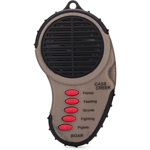 Cass Creek Ergo Boar Call Handheld Electronic Game Call, CC034, Compact Design, 5 Calls In 1, Expert Calls for Everyone