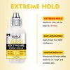 Goiple Wig Glue Lace Glue for Lace Front Lace Wigs, Waterproof Lace Front Wig Glue for Wigs, Strong Hold Transparent Lace Adhesive for Hair Replacement Invisible Hair Bonding Wig Adhesive(1.28 fl oz)