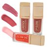 Phoenix Beauty Lip Trio: Smudge-Proof Long Stay Matte Lipstick, Vibrant Lip Gloss & Hydrating Lip Oil; Jojoba Oil + Vitamin E; Holiday Gift; Premium Lip Care & Color Set; Pink Mauve (Velvet Orchid)
