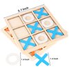 zeyce Tic Tac Toe Board Game,Tic Tac Toe Family Game, Classic Board Game, Classical Family Board Game,Children's Tic Tac Toe Game, Plastic tic tac Toe Game