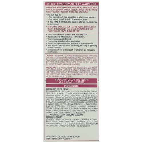 Excellence Creme Triple Protection Color - 6RB Light Reddish Brown - Warmer by LOreal Paris for Unis