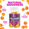 Collagen Supplements for Women & Men - Type 1 & 3 Collagen Peptides Gummies with Biotin & Vitamins C & E, Natural Healthy Hair, Skin, & Nail Growth Support - Collagen Gummy Hair Supplement - 120 Count