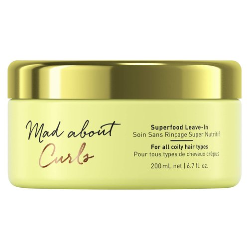 Schwarzkopf Mad About Curls Superfood Hair Leave-In Conditioner, 0.21 kg
