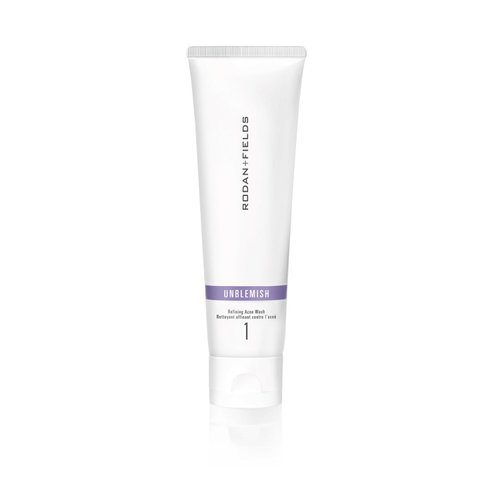 RODAN + FIELDS UNBLEMISH Acne Face Wash | 125 ml | Salicylic Acid Exfoliator for Blemish Prone Skin | Controls Oil, Soothes Skin, Gentle on Skin Types
