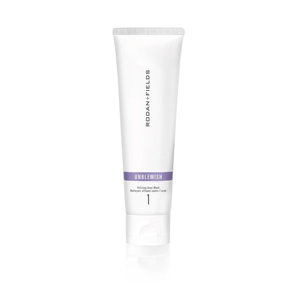 RODAN + FIELDS UNBLEMISH Acne Face Wash | 125 ml | Salicylic Acid Exfoliator for Blemish Prone Skin | Controls Oil, Soothes Skin, Gentle on Skin Types