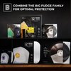 BIG FUDGE Premium Master Vinyl Sleeves - Anti Static and Dust Archival Record Inner Cover - Protective Plastic and Rice Paper LP Album Sleeve Covers for 7-Inch Records - Pack of 50