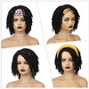 WIGNEE Short Dreadlock Wig Braided Wigs for Black Women Short Afro Dreadlock Wigs for Black Women And Men Loc Wigs Dreadlocks Crochet Hair for Black Women Daily Use