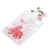 RZJZGZ 2 Packs(200Pcs) Multicolor Dental Orthodontic Elastics Latex Rubber Bands for Braces Great for Dentist, Dreadlocks, Braids, Top Knots Tool Professional 4.5oz (Rabbit 3/16in)