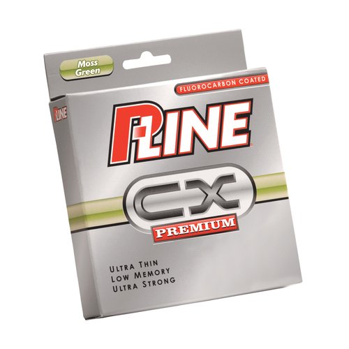 P-Line CX Premium Moss Green Fishing Line 260-300 Yard (Filler Spool)- 4LB