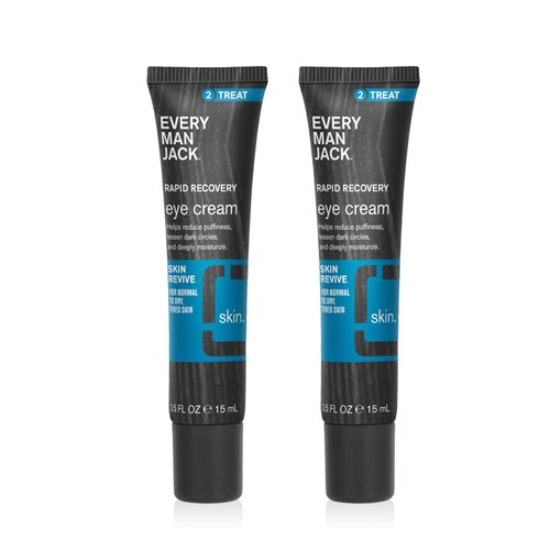 Every Man Jack Rapid Restoring Eye Cream - Skin Revive| Helps Lessen Dark Circles, Reduces Puffin...