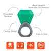 INNOBABY TEETHIN' Smart Birthstone Ring TEETHER - May (Emerald)