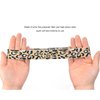 3 Pcs Elastic Bands for Wigs Lace Melting Bands Wig Grip Headband Lace Front Wig Headband for Women (3.0 Beige Leopard Print)