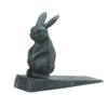 Verde Cast Iron Rabbit ~ Bunny Door Wedge