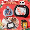 2pcs Christmas Pop Push Game Light Up Fidget Toy,Christmas Toys for Kids,Pop Bubble Sensory Toys Christmas Stocking Stuffers Birthday Party Favors Gifts for Girls Boys Toddler Adult