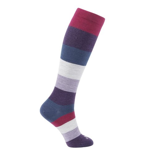 ja vie JAVIE Women & Men Comfy 75% Merino Wool Compression Socks 15-20mmHg Extra Soft Teal Blue
