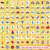 Partywind Temporary Tattoos for Kids, 204 Individually Wrapped Sheets Kids Tattoos Stickers, Kids Birthday Party Supplies, Goodie Bag Fillers, Toys for Boys and Girls