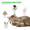 10 Park Silvervine Cat Toy, Silvervine Sticks for Cats, Cat Toy with Silvervine, Cat Chew Stick for Aggressive Chewers, Kitten Teething, and Dental Health - Silvervine Cat Toys for Hours of Fun