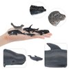 BRETOYIN Mini Fish Figurines Set 6PCS Whale Bath Toys Figure Whale Ornament for Kids Toddlers Preschool Educational Playset