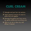 My Black is Beautiful Curl Cream, Sulfate Free, for Curly and Coily Hair with Coconut Oil, Honey and Turmeric, 7.6 fl oz
