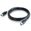 C2G Legrand USB A Male to Micro B Male Cable, USB A to USB B Cable, USB 3.0 Cable, 3.28 Foot (1 Meter) Data Transfer Cable, Black USB Cord, 1 Count, C2G 54173