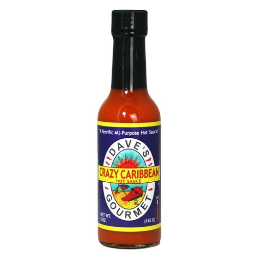 Dave's Gourmet Crazy Caribbean Hot Sauce - All Purpose Flavor Enhancer for Soups, Sauces, Dips