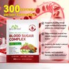 Pegciz Blood Sugar Complex Support – 20+ Herbal Ingredients with Cinnamon, Berberine, Bitter Melon & Mulberry Leaf – Metabolism & Energy Wellness Formula – 300 Capsules (100-Day Supply)
