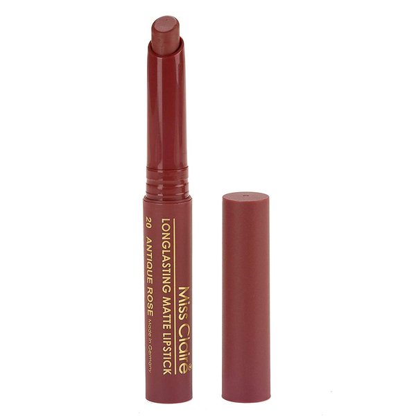 Miss Claire Longlasting Matte Lipstick, 20 Antique Rose, 2.5g