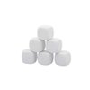 Qidiwin White EVA Foam Dices for Kids Graffiti, Building Blocks,Creative Painting, 6PCS