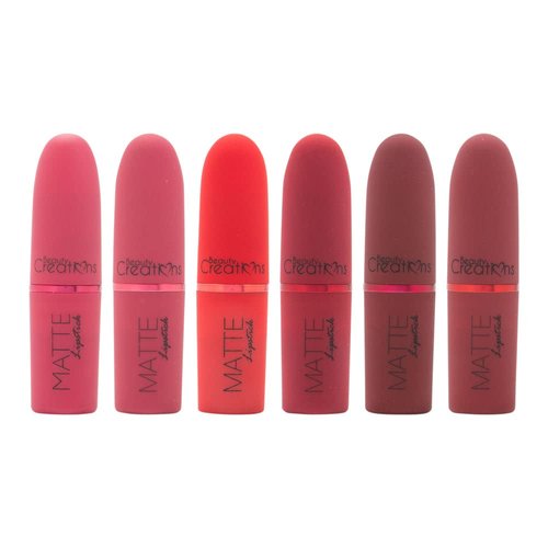 Matte Lipsticks By Beauty Creations Cosmetics (ROMANCE LIPSTICK SET)