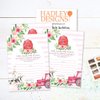 Hadley Designs 25 Farm Birthday Invitations Girl Birthday Invitations Animals - Barnyard Kids Birthday Invitations Farm Party Invitations for Girls, Farm Invites