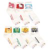 CUSTOMONACO Womens Sanrio Characters Cartoon Novelty Socks (Mascot 7 Pairs)