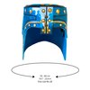 Liontouch Noble Knight Helmet, Blue | Medieval Pretend Play Toy in Foam for Children with Golden Lion Theme | Battle Armor for Dress Up & Costumes for Kids & Toddlers