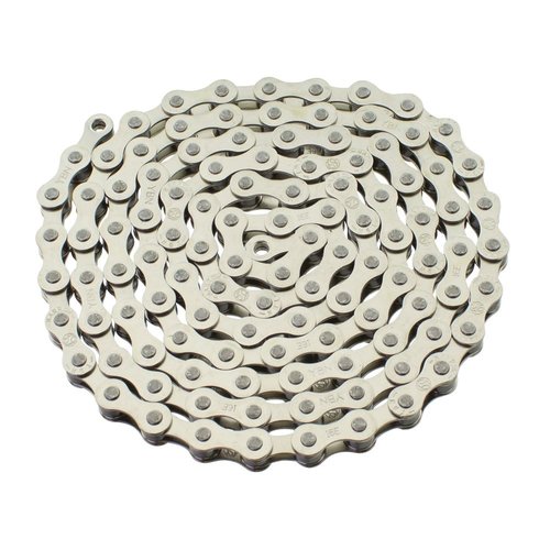YBN S410 Bicycle Chain (1-Speed, 1/2 x 1/8-Inch, 112L) Chrome