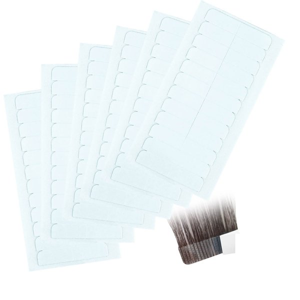 72 Pcs Hair Extension Tapes, Wig Tape, Double Sided Adhesive Hair Tapes for Hair Extensions (72)