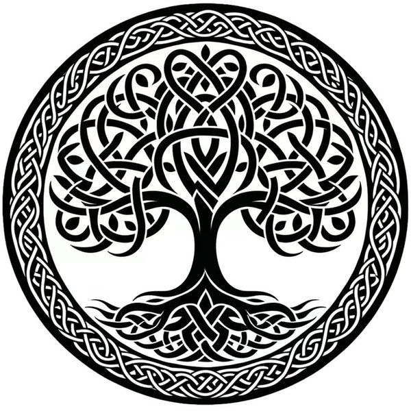 Artsure 6 Sheets Temporary Fake Tattoos For Men Adults Yggdrasil the Tree of Life Vikings Symbol Odin Temporary Fake Tattoo For Women Neck Arm Chest For Woman 3 7 X 3 7 Inch